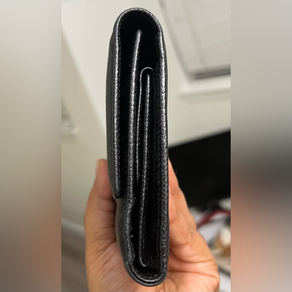 Bulgari Black leather wallet - Picture 5 of 6